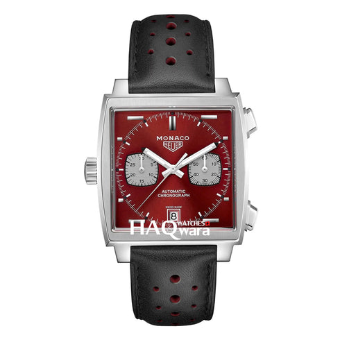 Tag Monaco Argenté Rouge